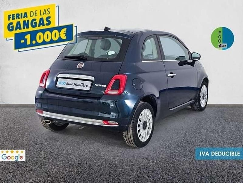 Usado Fiat 500 Dolcevita 71 CV (52 kW) 2022 Azul Utilitario
