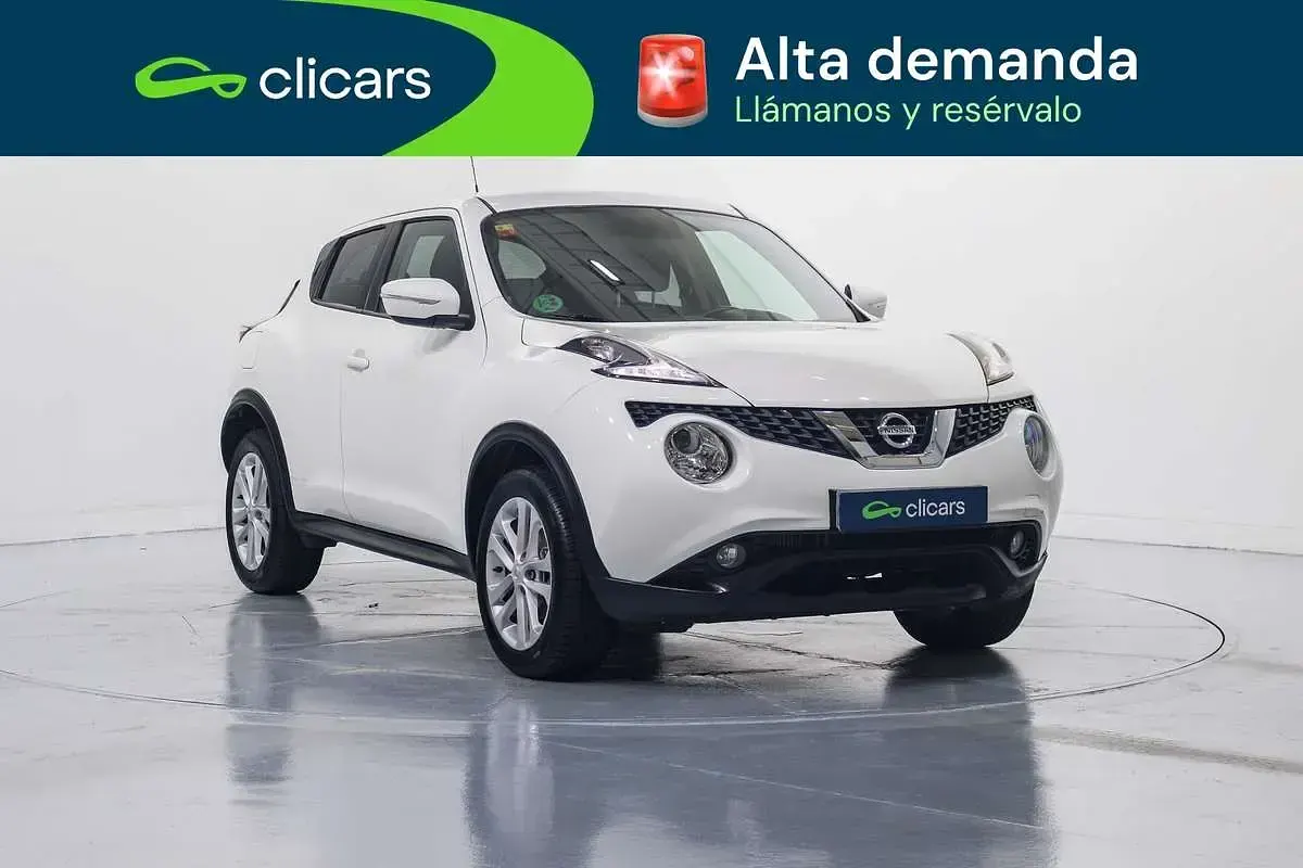 Usado Nissan Juke Acenta 116 CV (85 kW) 2016 Blanco SUV