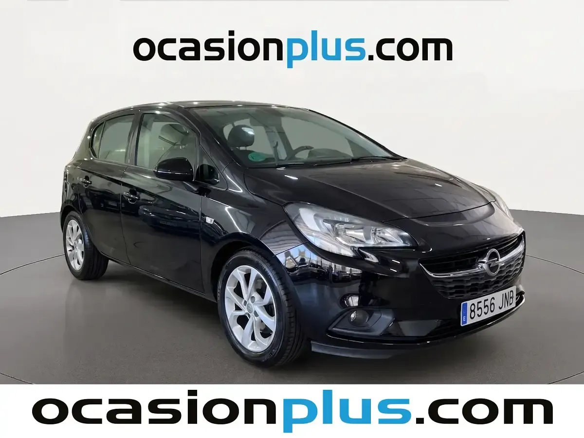 Usado Opel Corsa Selective 95 CV (69 kW) 2016 Negro Utilitario