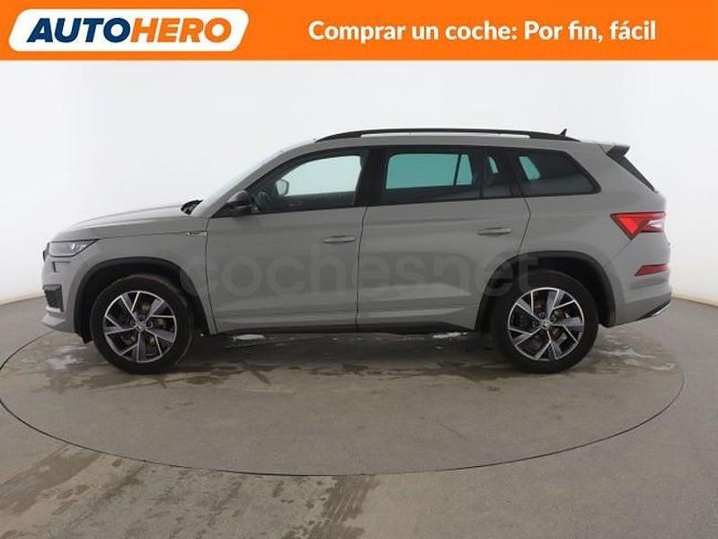 Usado Skoda Kodiaq SportLine 150 CV (110 kW) 2022 Gris SUV
