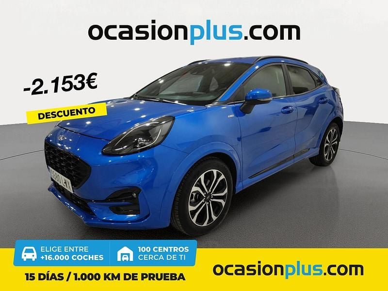 Azul Usado 2022 Ford Puma ST-Line Recogida | 19.950 € (Buen precio) - Imagen 1/4