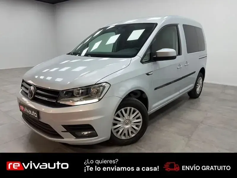 Usado VW Caddy Edition 102 CV (75 kW) 2019 Gris / plata Monovolumen
