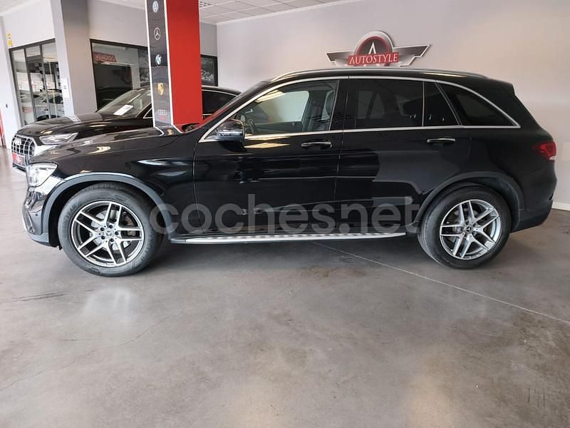 Usado Mercedes GLC220 194 CV (142 kW) 2021 Negro SUV