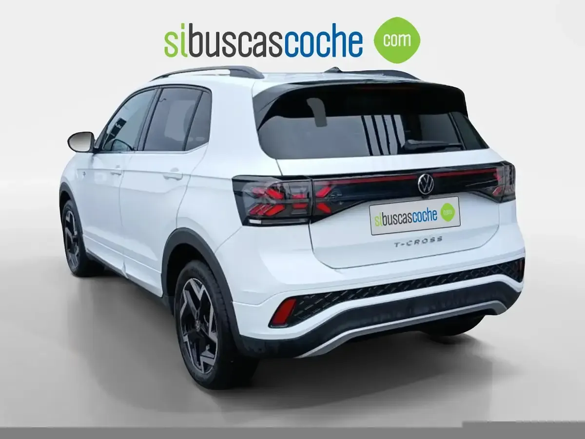 Usado VW T-Cross R-line 150 CV (110 kW) 2025 Blanco SUV