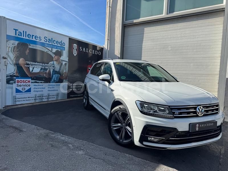 Blanco Usado 2019 VW Tiguan R-line SUV | 24.500 € (Precio justo) - Imagen 1/4