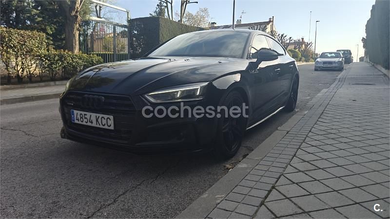 Usado Audi A5 Sportback Sport 272 CV (200 kW) 2017 Negro Utilitario