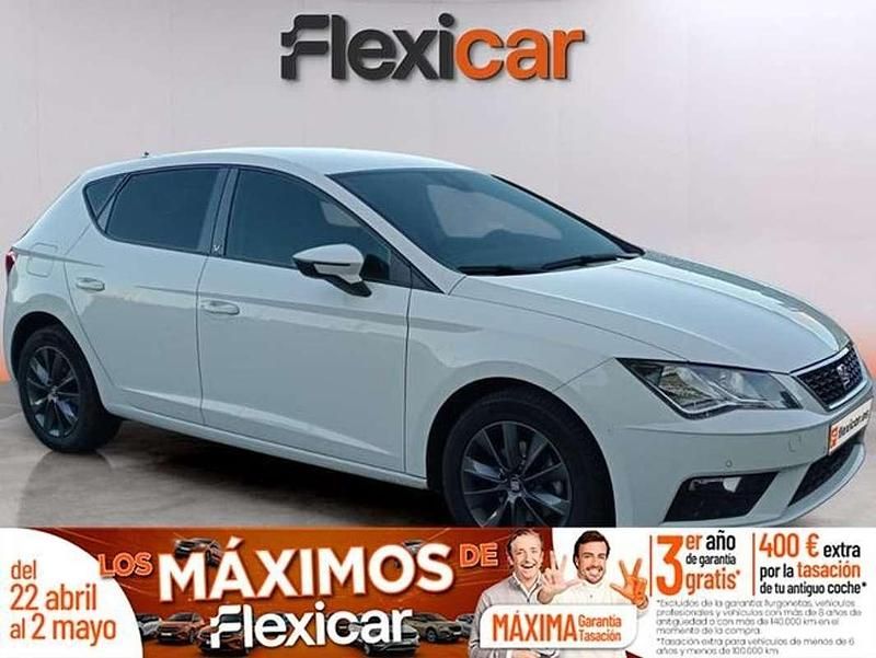 Usado Seat Leon ST Style 116 CV (85 kW) 2019 Blanco Familiar