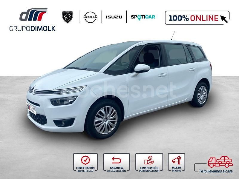 Blanco Usado 2014 Citroën Grand C4 Picasso Attraction Monovolumen | 10.900 € (Caro) - Imagen 1/4