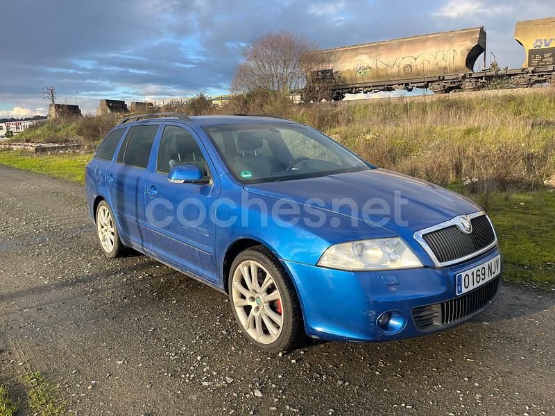 Usado Skoda Octavia RS 170 HP (125 kW) 2008 Azul Carrinha