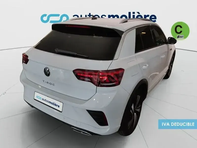 Usado VW T-Roc R-line 150 CV (110 kW) 2023 Blanco SUV