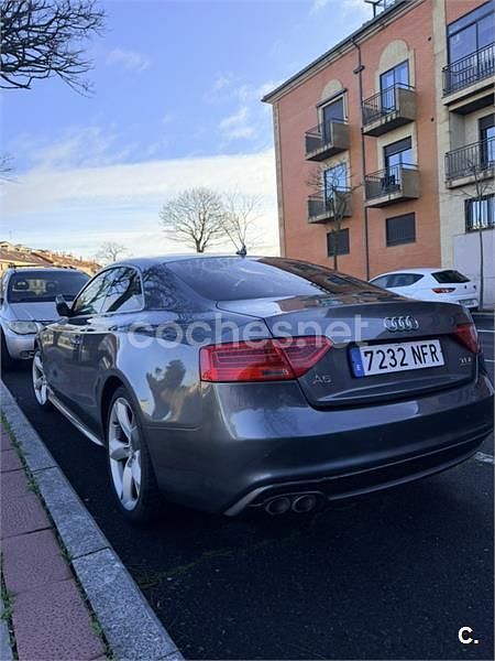 Usado Audi A5 245 CV (180 kW) 2013 Gris / plata Coupe