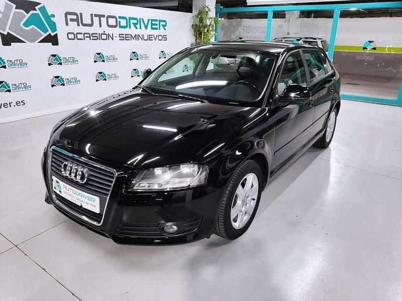 Negro Usado 2010 Audi A3 Sportback Ambition Utilitario | 9200 € (Precio justo) - Imagen 1/4
