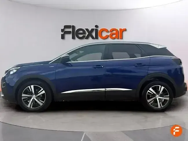 Usado Peugeot 3008 GT-line 130 CV (95 kW) 2018 Azul SUV