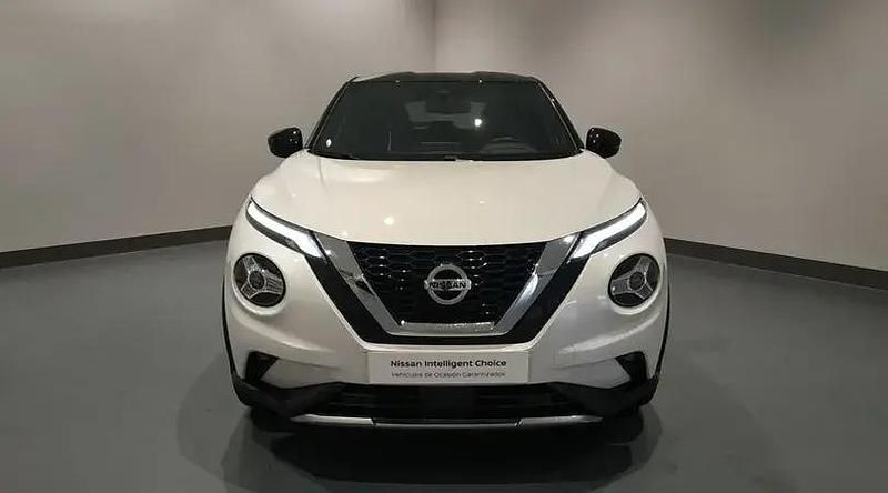 Usado Nissan Juke 114 CV (83 kW) 2021 Lunar white (metalizado) techo SUV