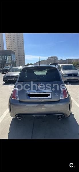 Usado Abarth 500C Turismo 160 CV (117 kW) 2013 Gris / plata Descapotable