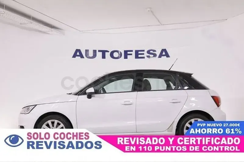 Usado Audi A1 Sportback Attraction 125 CV (91 kW) 2016 Blanco Utilitario