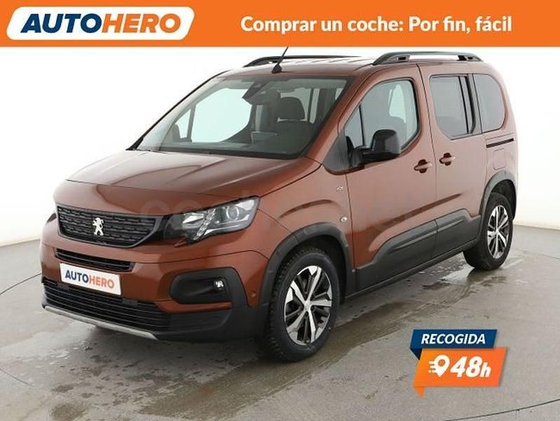 Usado Peugeot Rifter GT 131 CV (96 kW) 2021 Marrón Monovolumen