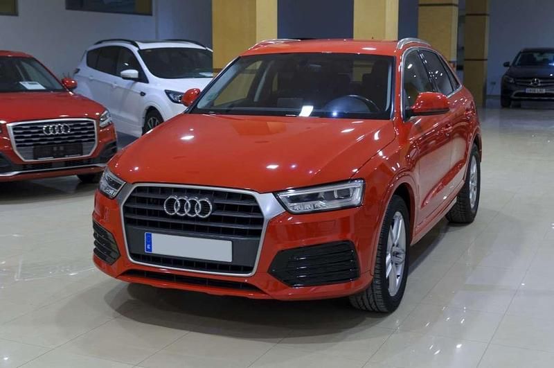 Usado Audi Q3 150 CV (110 kW) 2017 Rojo SUV