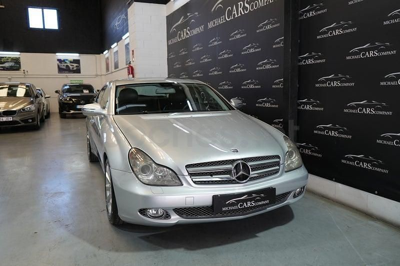 Usado Mercedes CLS350 292 CV (214 kW) 2008 Gris / plata Berlina