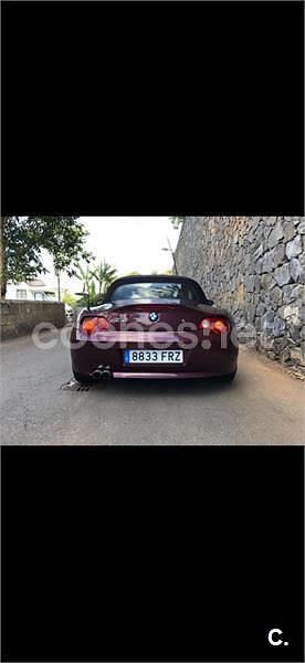 Usado BMW Z4 170 CV (125 kW) 2003 Granate Descapotable