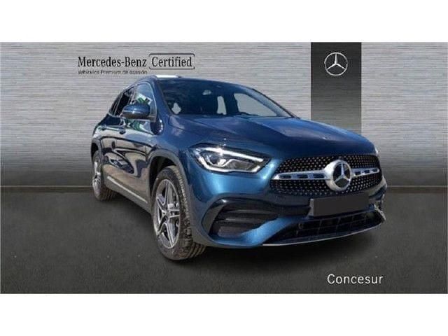 Usado Mercedes GLA250 AMG line 218 CV (160 kW) 2021 Azul denim SUV