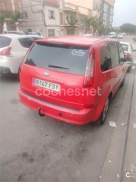 Usado Ford C-MAX Ghia 115 CV (84 kW) 2007 Rojo Monovolumen