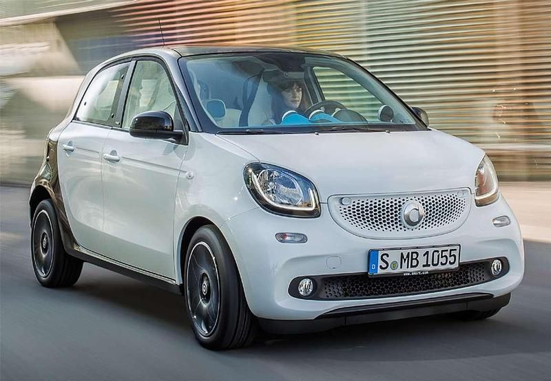 Marrón Usado 2019 Smart ForFour Electric Drive Utilitario | 9985 € (Precio justo) - Imagen 1/4