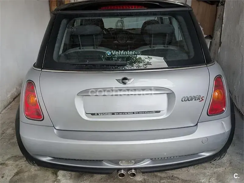 Usado Mini Cooper S 163 CV (119 kW) 2004 Gris / plata Utilitario