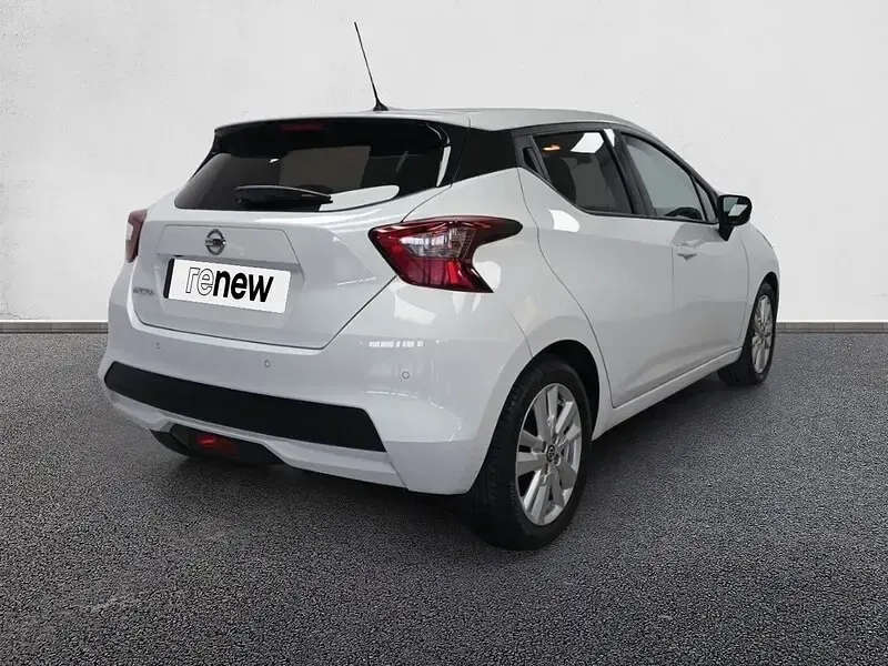 Usado Nissan Micra N-Connecta 117 CV (86 kW) 2019 Blanco Utilitario