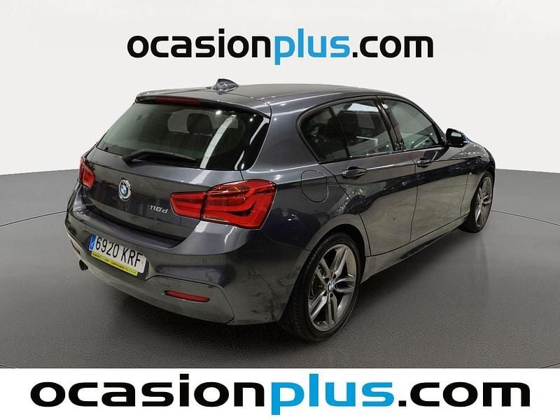 Usado BMW 116 116 CV (85 kW) 2018 Gris Utilitario