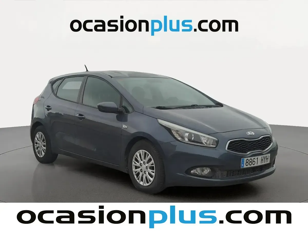 Usado Kia Ceed GT 90 CV (66 kW) 2014 Azul Berlina