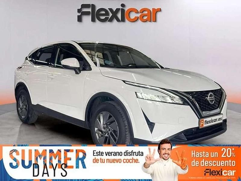 Blanco Usado 2022 Nissan Qashqai Acenta SUV | 17.390 € (Precio justo) - Imagen 1/4
