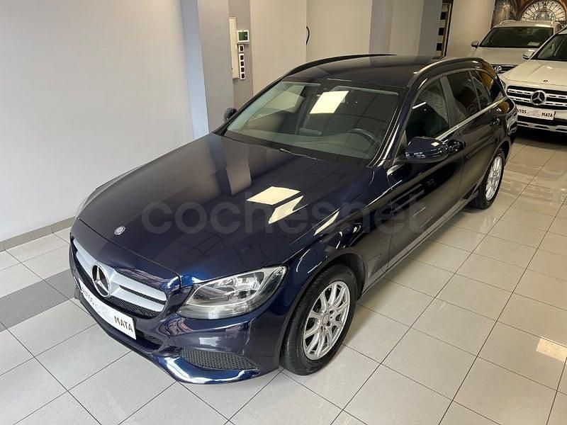 Azul Usado 2016 Mercedes C220 Familiar | 13.900 € (Super precio) - Imagen 1/4