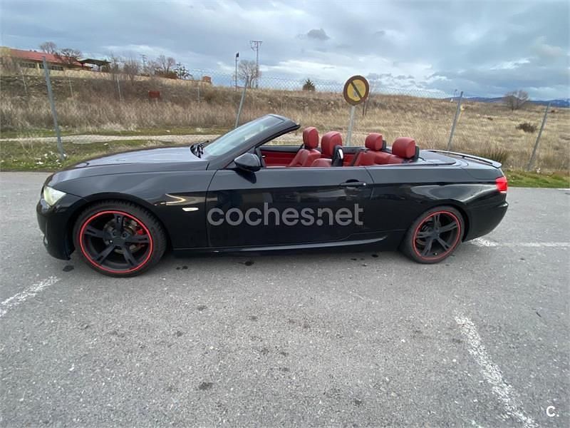Usado BMW 320 Cabriolet 170 CV (125 kW) 2008 Negro Descapotable