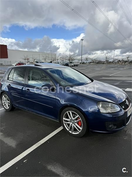 Usado VW Golf VI GT 170 CV (125 kW) 2008 Azul Utilitario