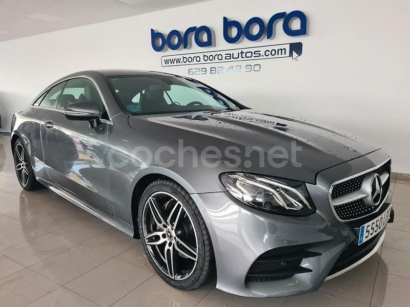Usado Mercedes E220 194 CV (142 kW) 2020 Gris / plata Coupe