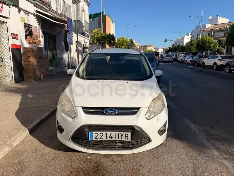 Usado Ford C-MAX Titanium 115 CV (84 kW) 2015 Blanco Monovolumen