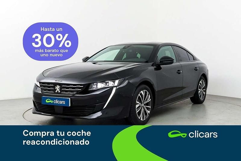Usado Peugeot 508 Allure 131 CV (96 kW) 2022 Negro Berlina