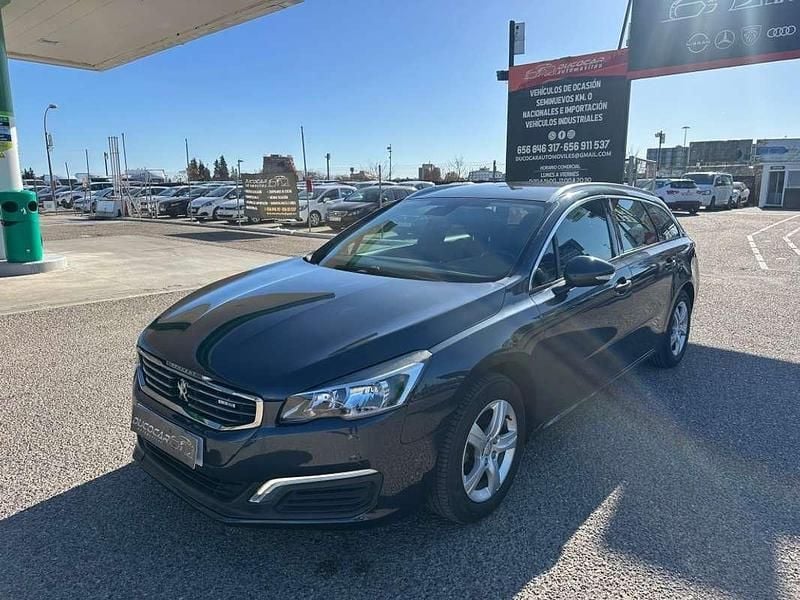 Usado Peugeot 508 SW Active 120 CV (88 kW) 2016 Azul Familiar