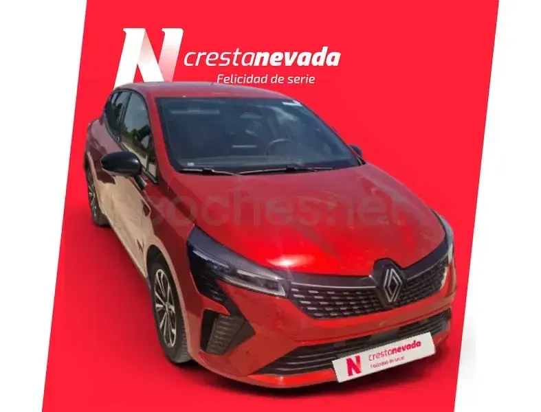 Usado Renault Clio V Techno 100 CV (73 kW) 2025 Rojo Berlina