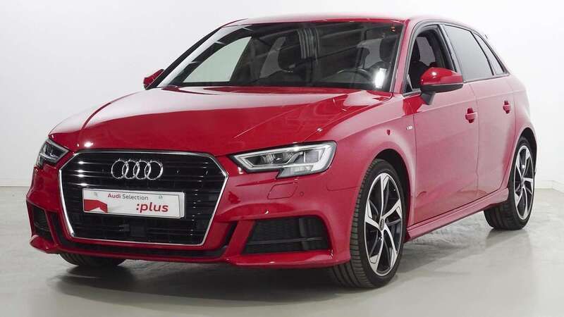 Rojo Usado 2020 Audi A3 Sportback Utilitario | 24.150 € (Un poco caro) - Imagen 1/4