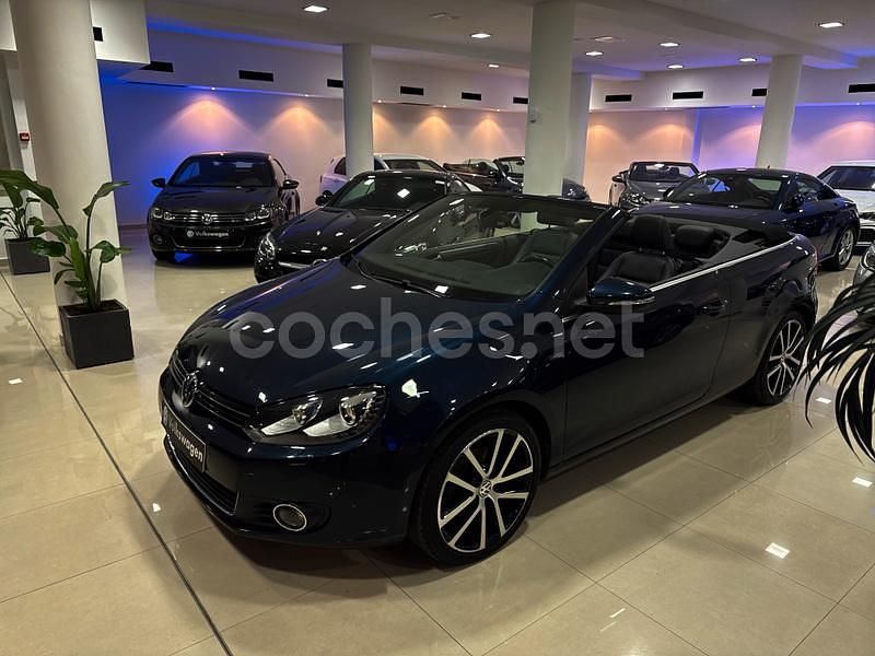 Azul Usado 2013 VW Golf Cabriolet Descapotable | 14.590 € (Caro) - Imagen 1/4
