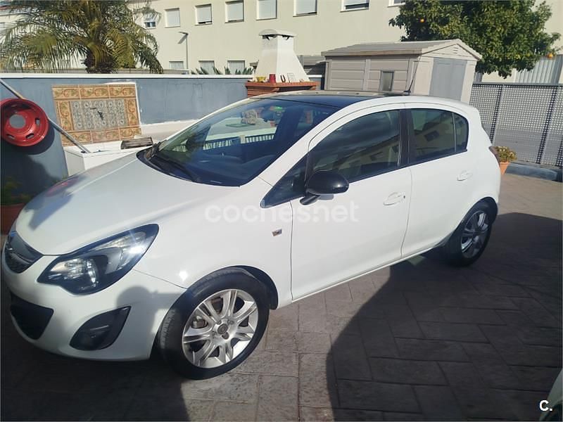 Usado Opel Corsa Selective 95 CV (69 kW) 2014 Blanco Berlina