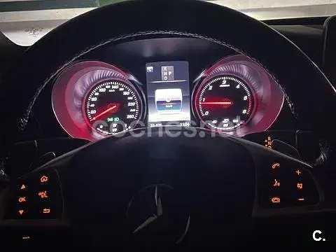 Usado Mercedes C220 170 CV (125 kW) 2018 Gris / plata Berlina