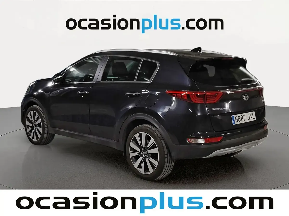 Usado Kia Sportage 116 CV (85 kW) 2017 Negro SUV