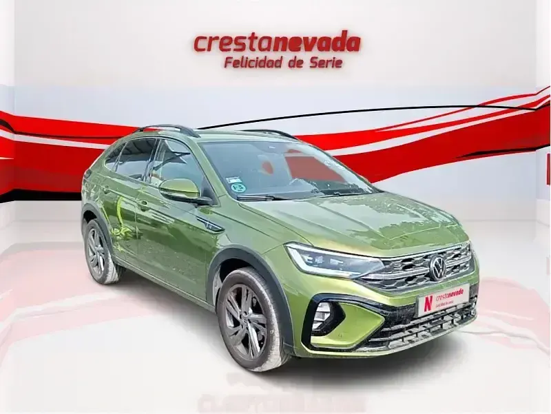 Usado VW Taigo R-line 150 CV (110 kW) 2023 Verde SUV
