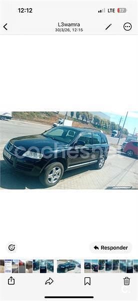 Usado VW Touareg R 174 CV (127 kW) 2005 Negro SUV
