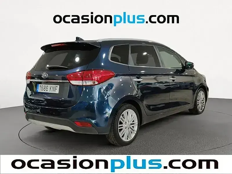 Usado Kia Carens 135 CV (99 kW) 2018 Azul Monovolumen