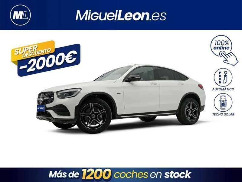 Blanco Usado 2021 Mercedes GLC300 SUV | 44.985 € (Precio justo) - Imagen 1/3