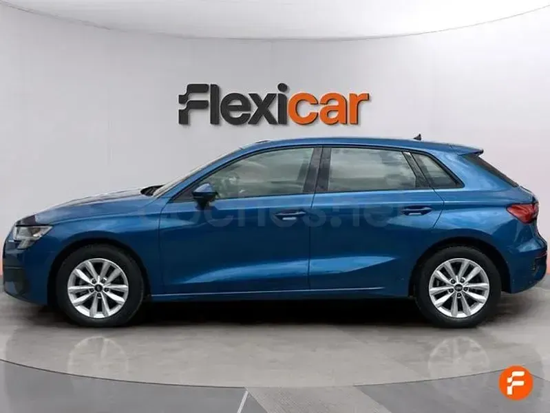 Usado Audi A3 150 CV (110 kW) 2022 Azul Berlina